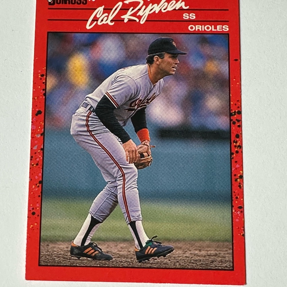 Col Ripken, SS. Orioles Trading Card - 1989 Leaf No. 96
